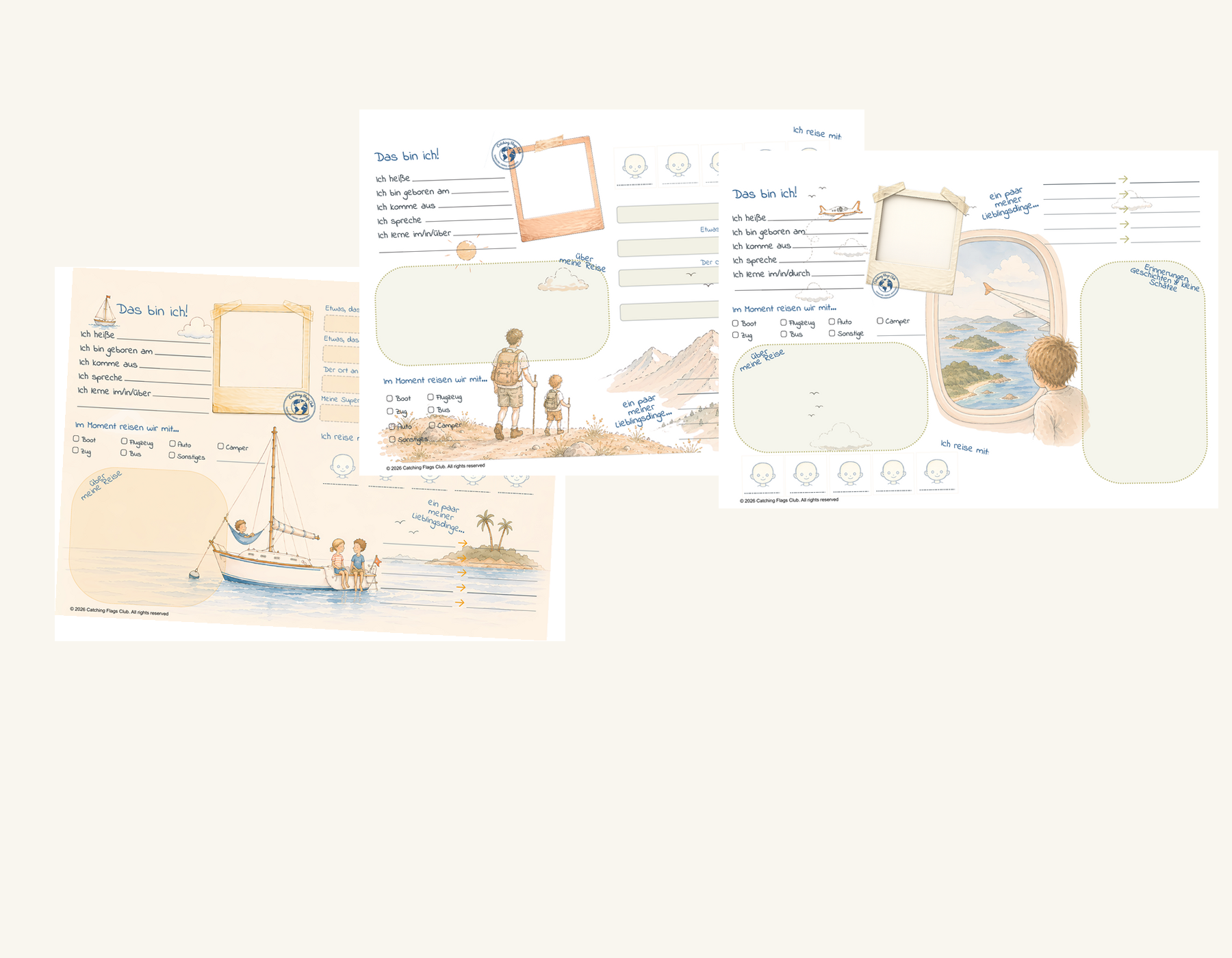 Friendship Pages | First Edition - Deutsch