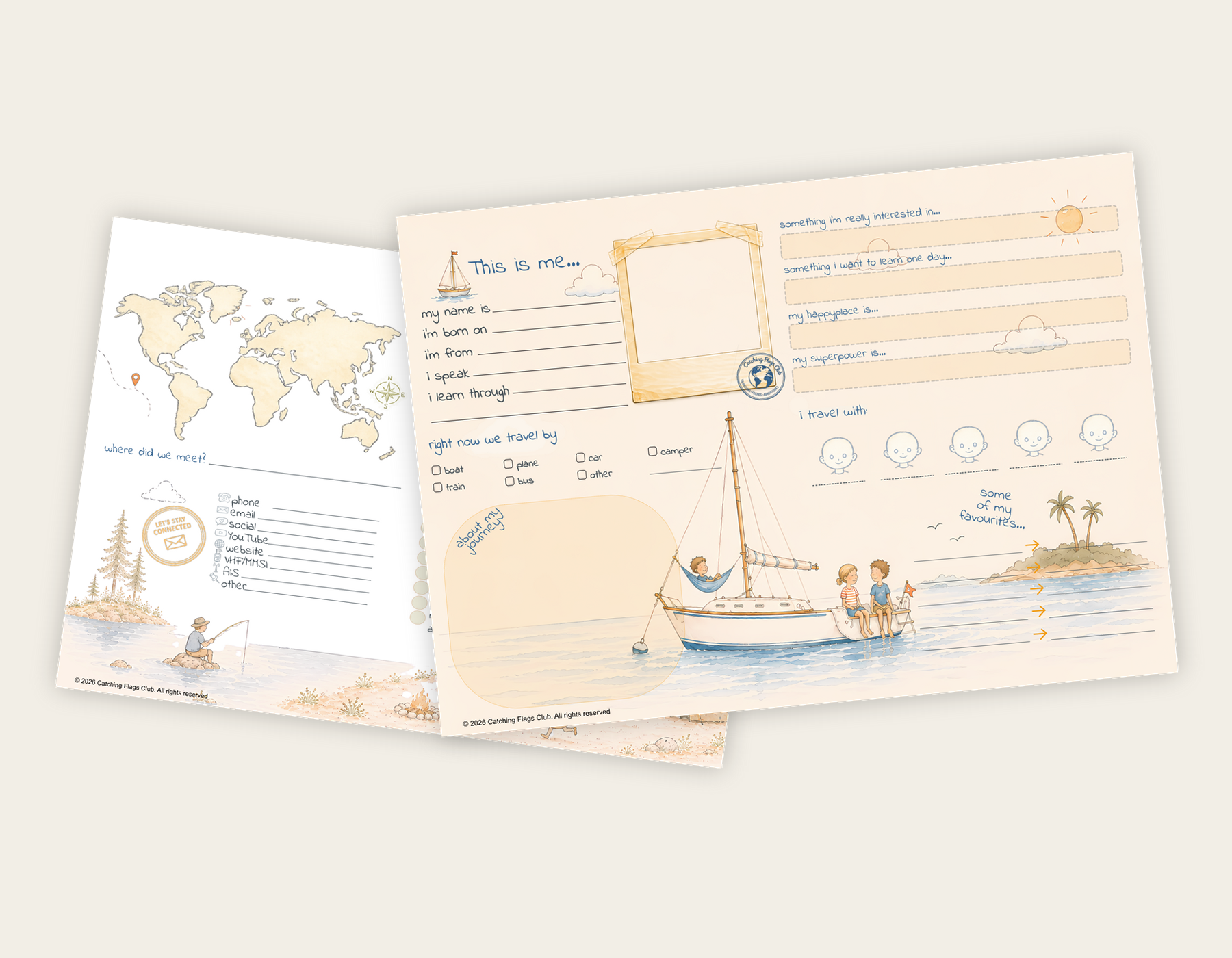 Friendship Pages | First Edition - English