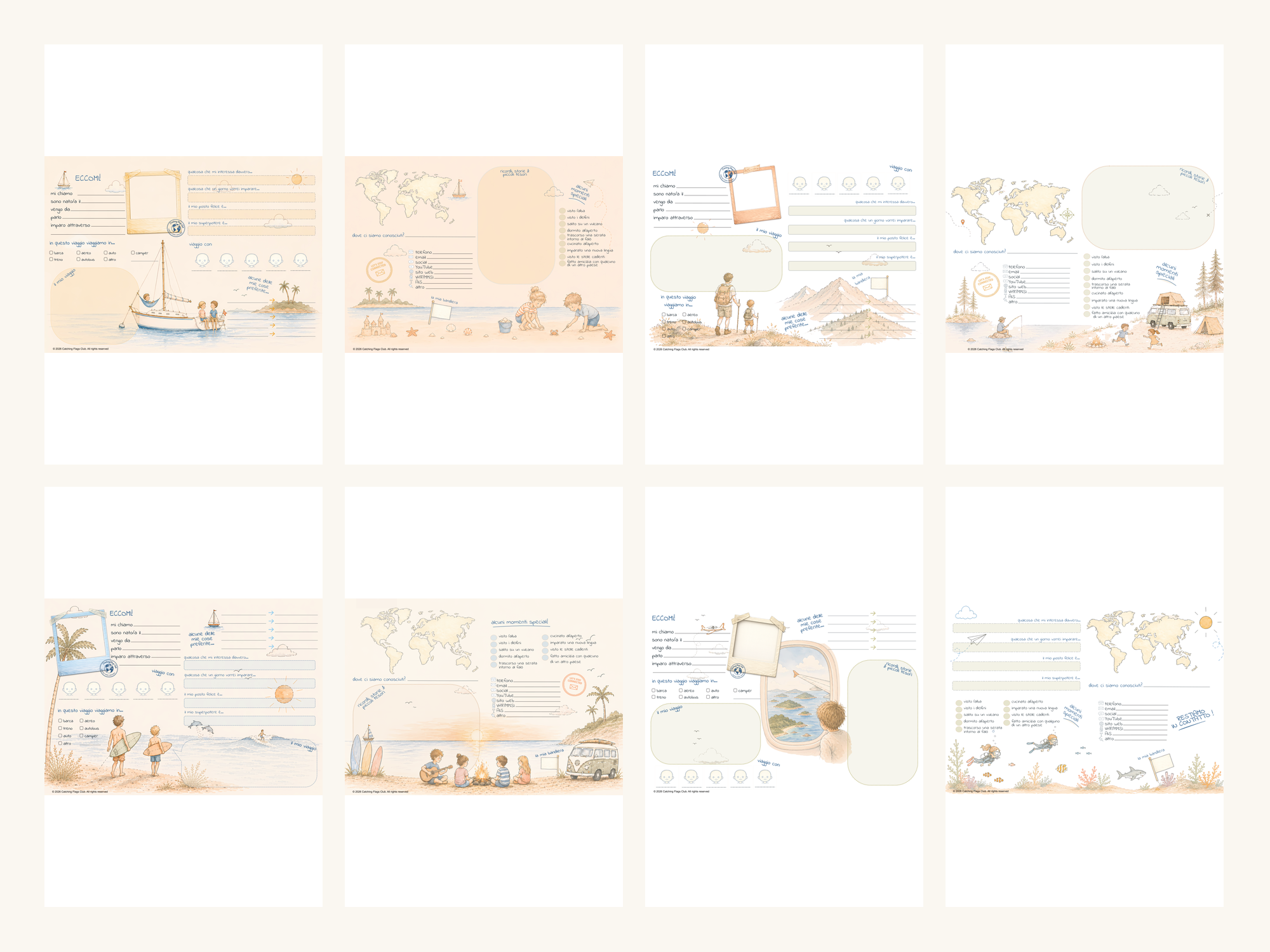 Friendship Pages | First Edition - Italiano