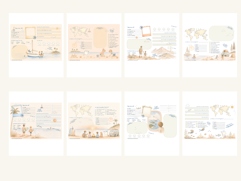 Friendship Pages | First Edition - Deutsch