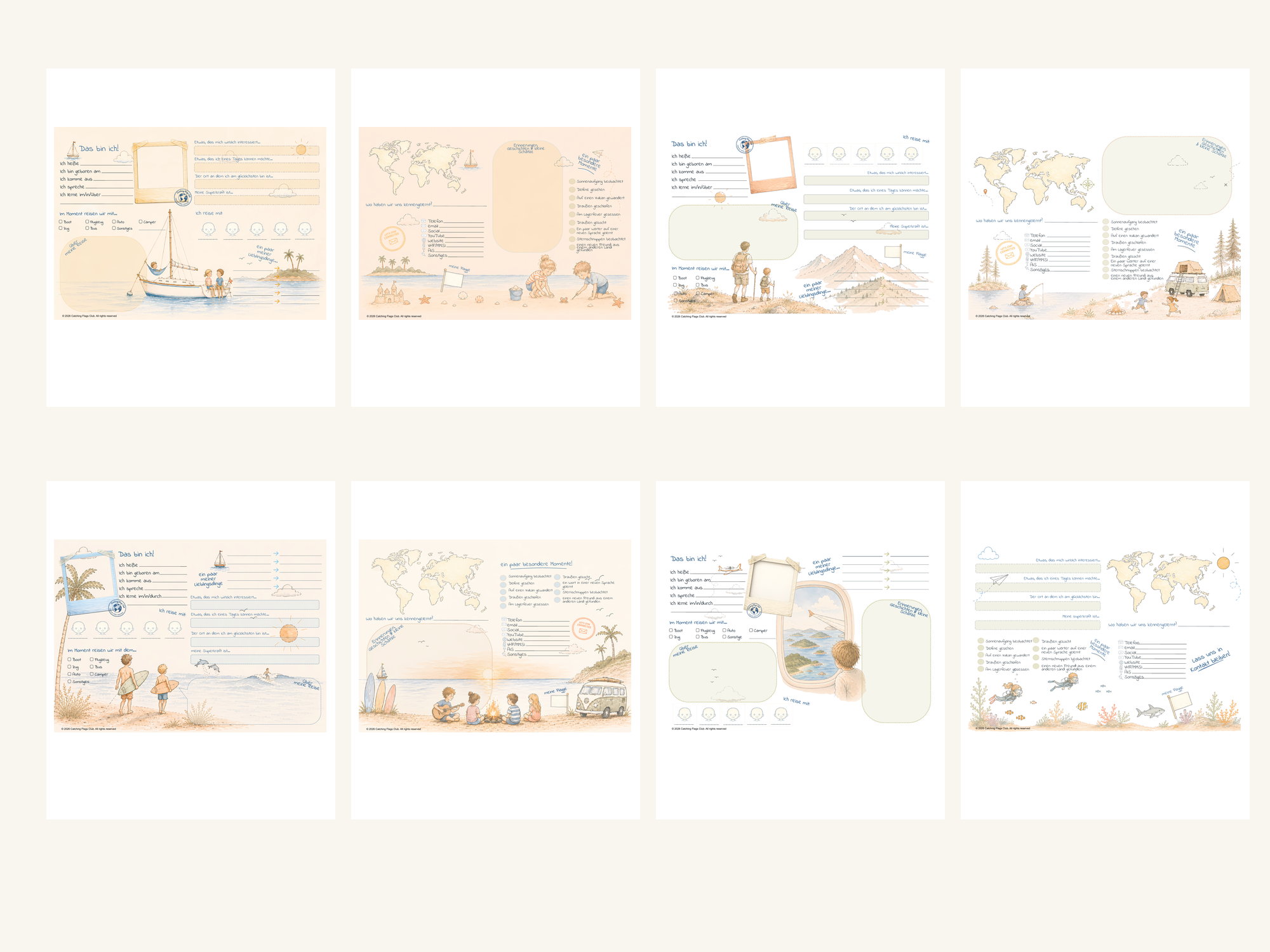 Friendship Pages | First Edition - Deutsch