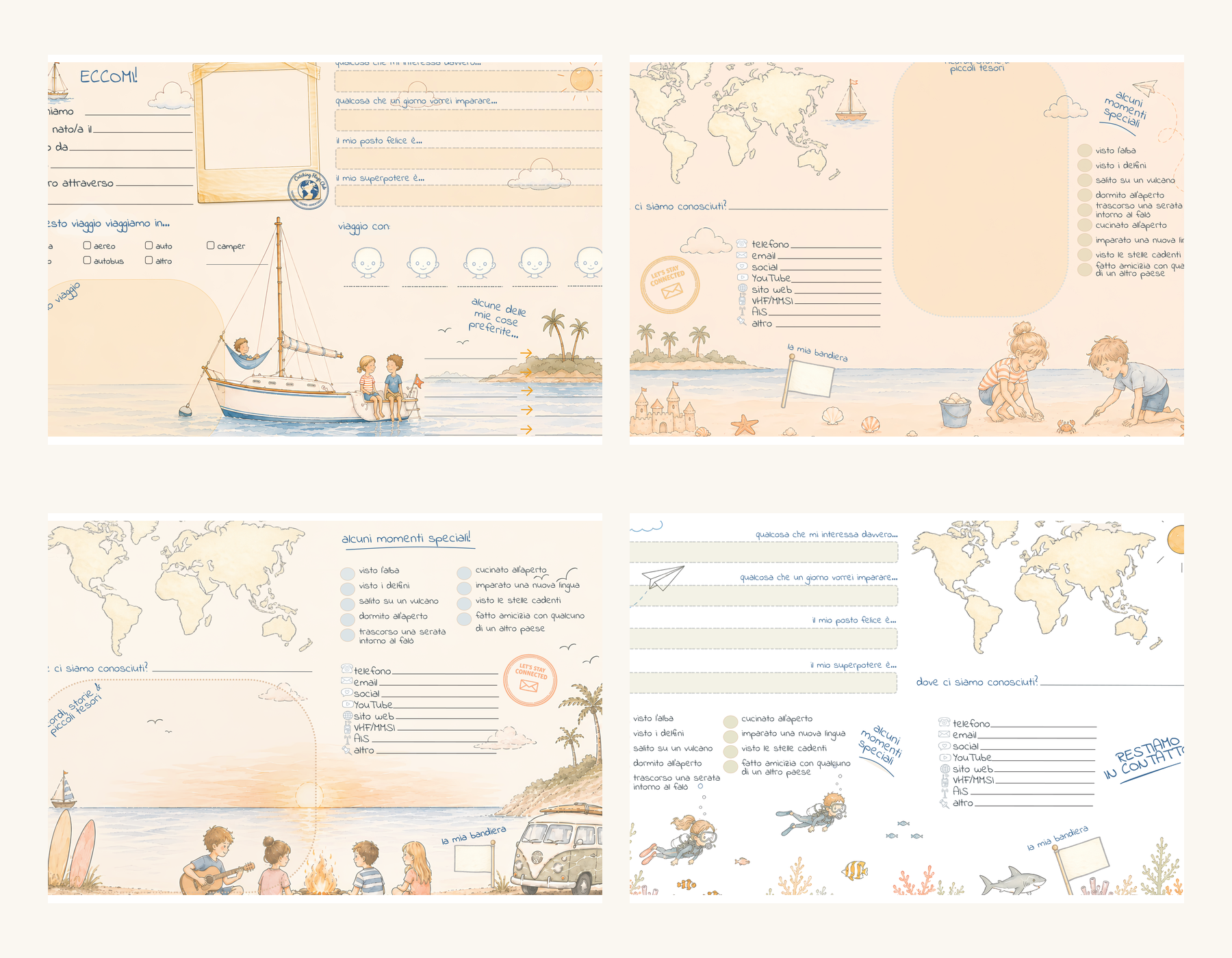 Friendship Pages | First Edition - Italiano