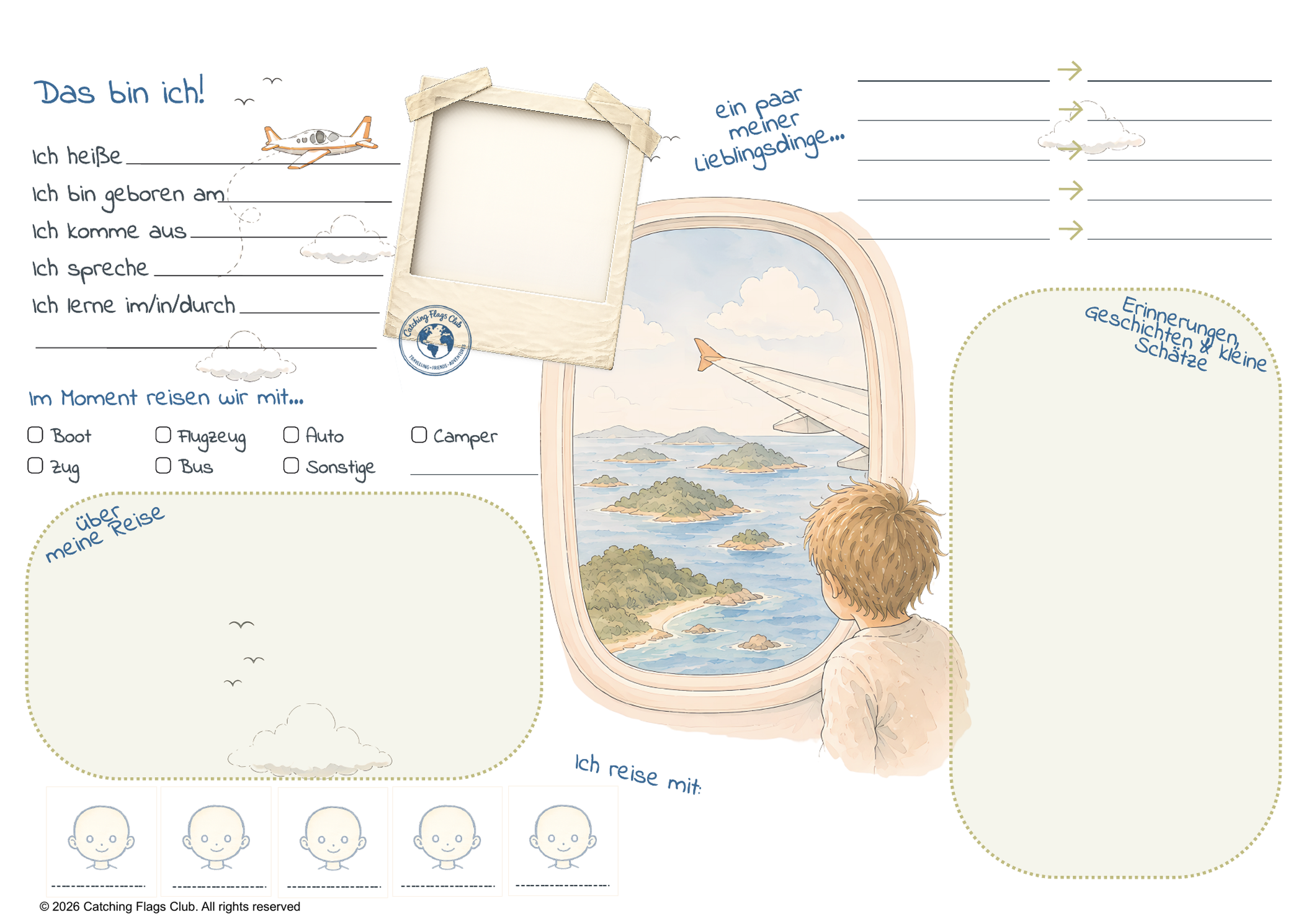 Friendship Pages | First Edition - Deutsch