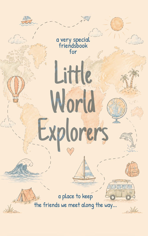 Cover of the Little World Explorer Friendship Book